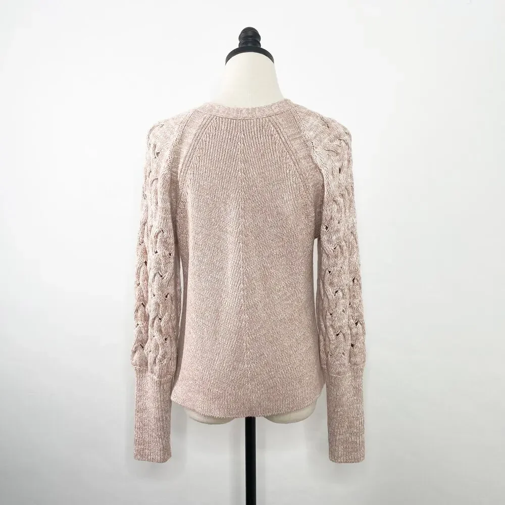 Jonathan Simkhai Olive Sweater Cardigan Ivory Dust Revolve Boho Casual Size S